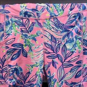Lilly Pulitzer Luxletic Vibrant Blue Leggings